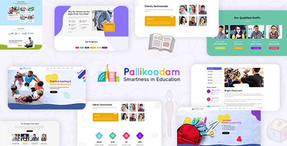 Pallikoodam – School WordPress Theme