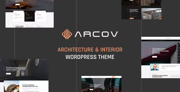 Arcov – Architecture Interior WordPress Theme 1.0.1