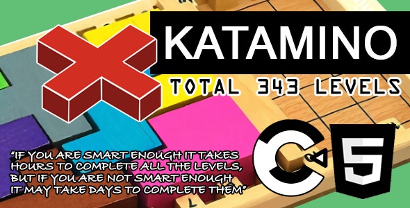 Katamino (HTML5 Game – Construct 3)