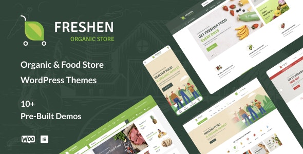 Freshen – Organic Food Store WordPress Theme 1.0.11