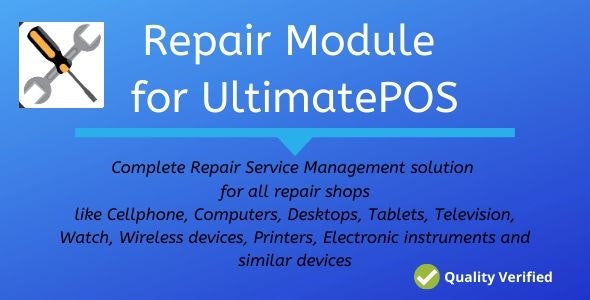 Advance Repair module for UltimatePOS 3.1