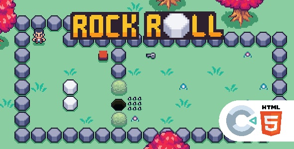 Rock Roll Puzzle – HTML5 – Construct 3