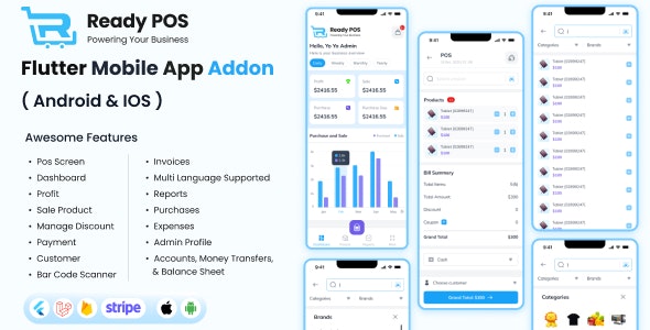 ReadyPOS – Mobile POS Inventory Management System Addon