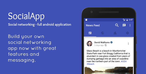 SocialApp – Full Android Application