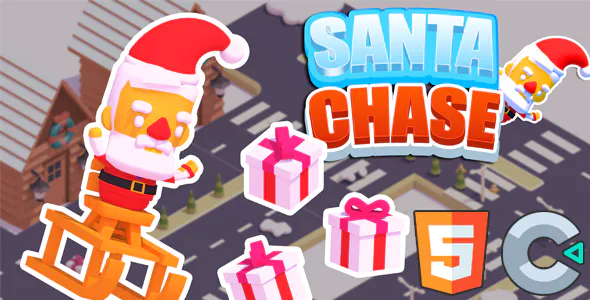 Santa Chase – (HTML5 Game – Construct 3)