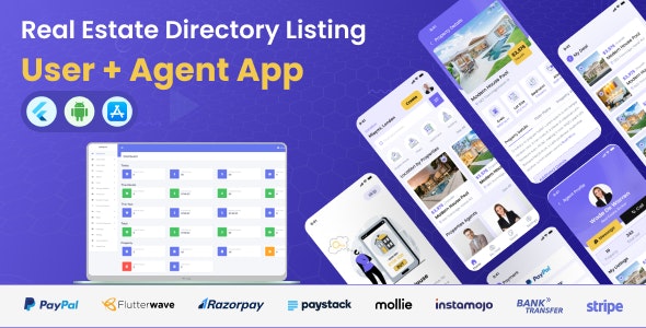 Homeco – Real Estate Directory listing Flutter App with Admin Panel