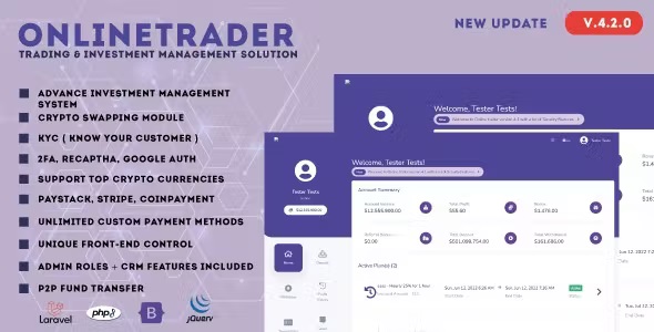 Onlinetrader – Forex Signal Service and Investment Management Solution