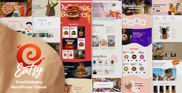 Eatsy – Food Delivery WordPress Theme