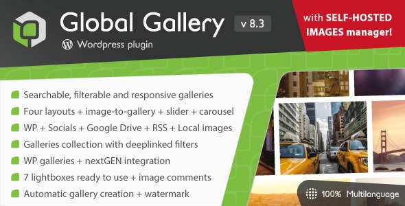 Global Gallery – WordPress Responsive Gallery 9.0.3