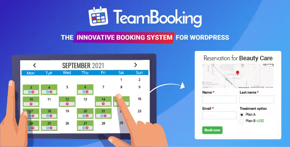 Team Booking – WordPress Booking System