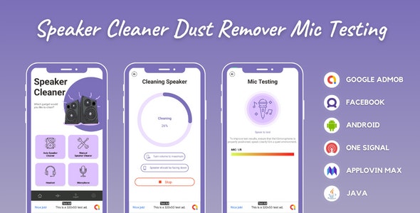 Speaker Cleaner – Dust Remover – Water Cleaner