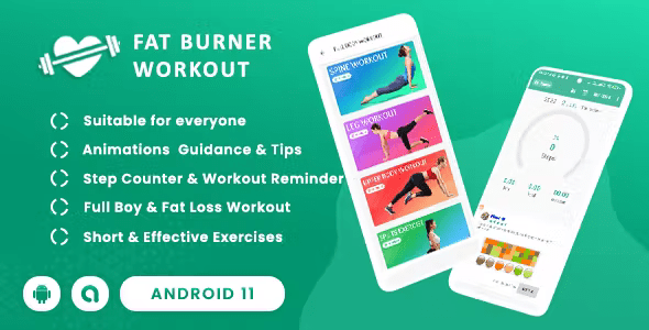 Fat Burning & Full Body Workout – 30 Days Challenge(Android 11 Supported)