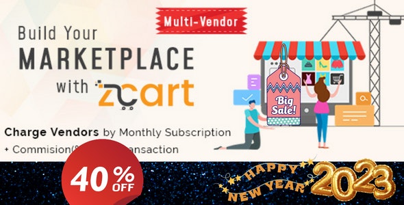 zCart Multi-Vendor eCommerce Marketplace 2.7.0 + 4 Add-ons [Wallet, Local Subscription, Dynamic Commissions, Inspector]