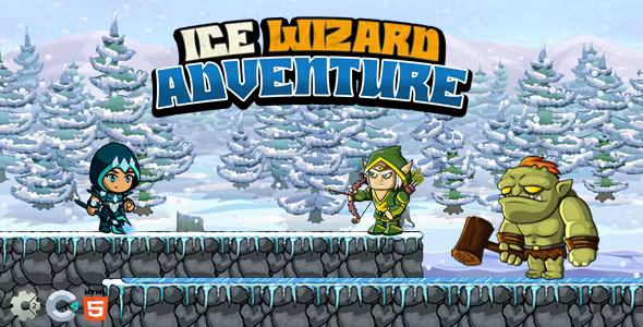 Icewizard Adventure – Construct 2 Html5 Game