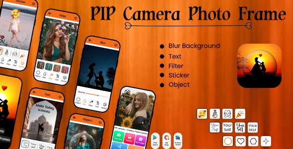 PIP Camera Frames – Photo Editor Amazing Effects – Photo PIP – PIP Camera Collage Maker – PIP Effect