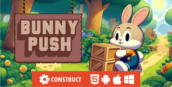 Bunny Push – HTML5 Mobile Game