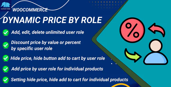 Dynamic Price By Role User for WooCommerce