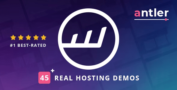 Antler – Hosting Provider  WHMCS Template 3.8