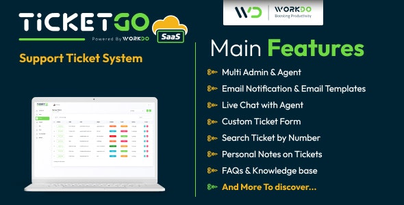 TicketGo SaaS – Support Ticket System