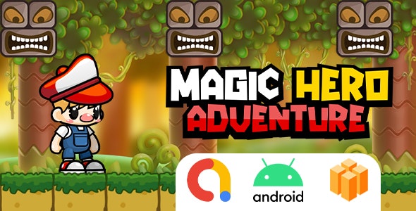 Magic Hero Adventure – Android Game With Admob ( Ready to Publish )