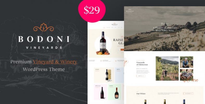 Bodoni – Wine Shop & Vineyard WooCommerce Theme 1.1.0