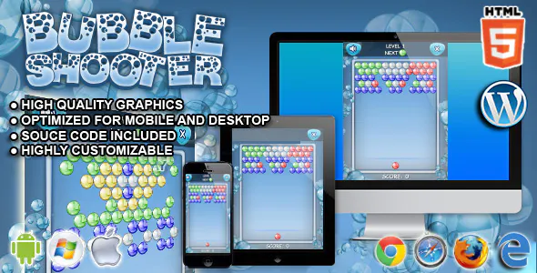 Bubble Shooter – HTML5 Games