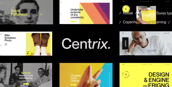 Centrix – Agency & Portfolio WordPress Theme