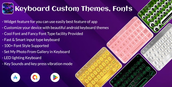 Keyboard Themes Emoji Fonts – My Photo Keyboard Themes – Stylish Keyboard Fonts Themes