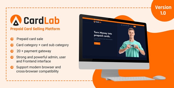 CardLab – Prepaid Card Selling Platform