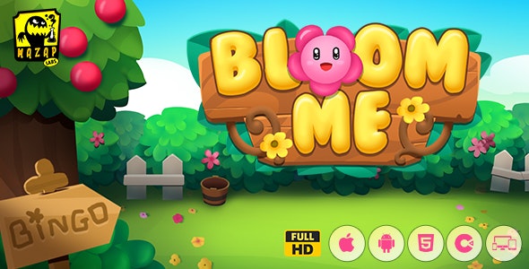 Bloom Me – Color Bingo Arcade Game (Construct)