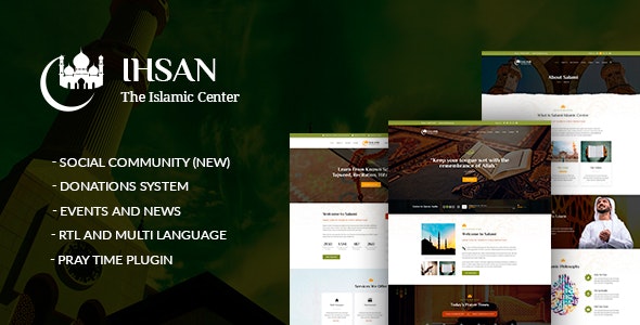 Ihsan – Islamic Prayer Center  Muslim Community + RTL