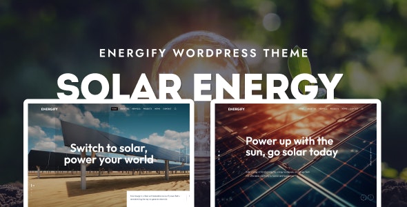 Energify – Solar  Renewable Energy