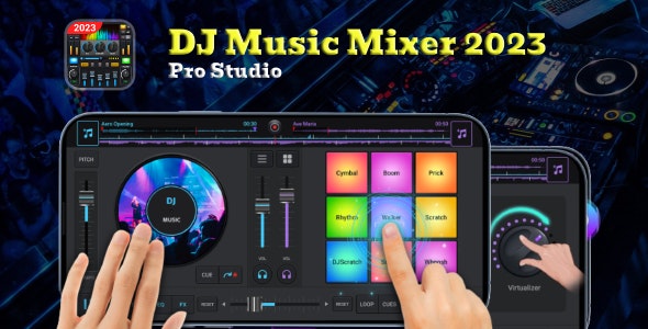 Music Player 2024 : DJ Music Mixer and Equalizer with Sound Editor | Admob Ads