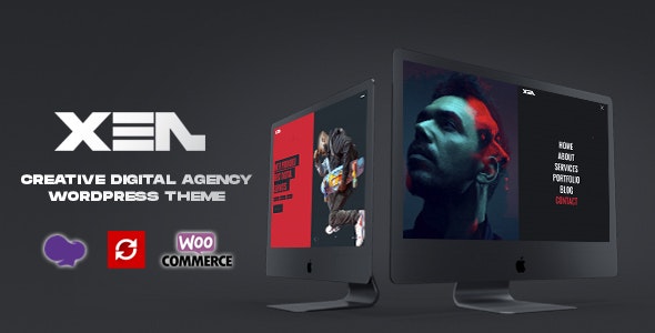 XEN – Creative Portfolio Agency WordPress Theme