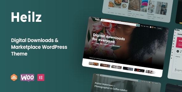 Heilz – Digital Downloads & Marketplace WordPress Theme 2.3.0