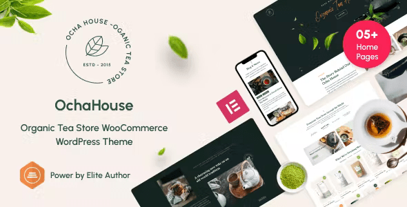 OchaHouse – Organic Tea Store WooCommerce WordPress Theme 2.2.5