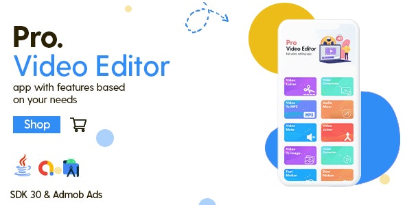 Pro Video Editor – Android App – with Admob Ads