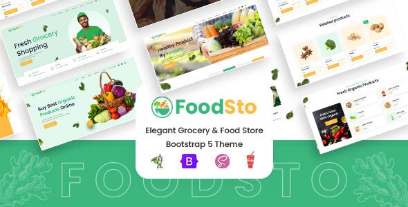 Foodsto | Grocery & Food Store Hbs, Scss & Html Theme