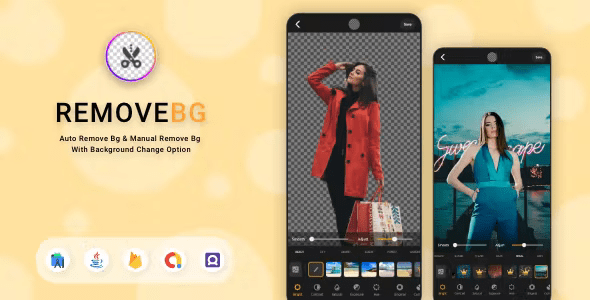 RemoveBg – AI Auto Remove Background & Background Change With In-App Purchase