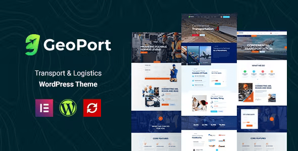 Geoport – Transport & Logistics WordPress Theme