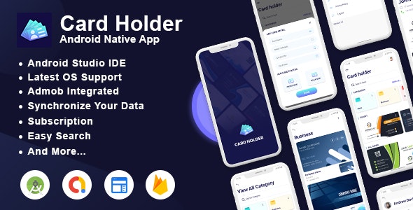 Visiting Card Holder with Admin Panel – Android (Kotlin) 2.7