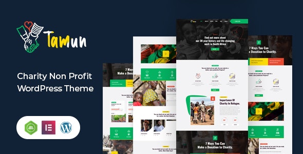 Tamun – Fundraising WordPress Theme