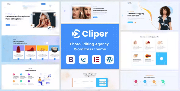 Cliper – Clipping Path Agency WordPress Theme  1.1.0