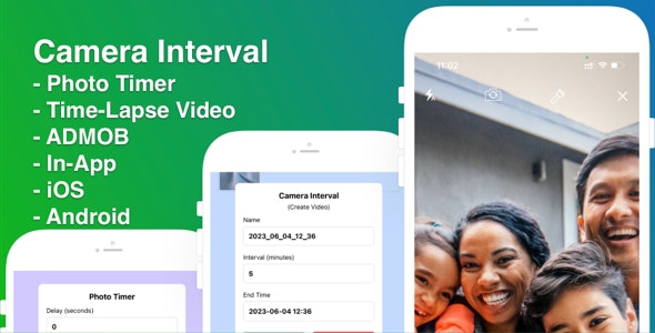 Camera Interval – Photo Timer and Time-Lapse Video React Native 0.71.8