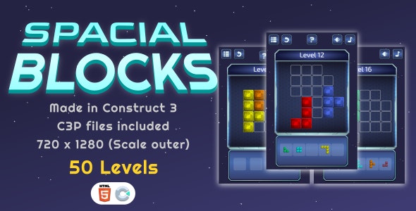 Spacial Blocks – HTML5 Casual game