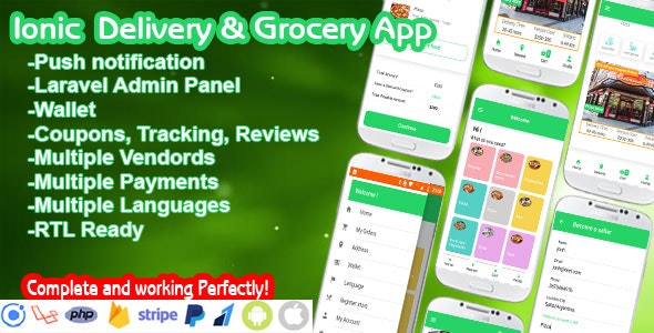 Multi restaurant Delivery App