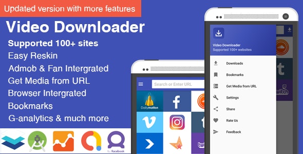 Video Downloader – Supported 100+ sites