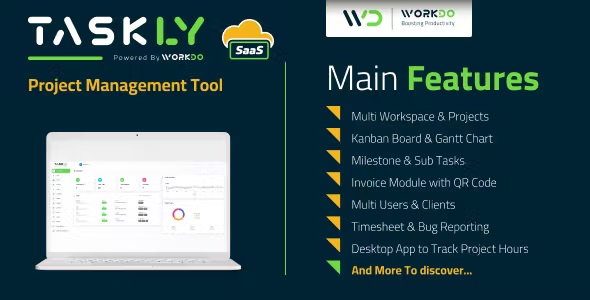 TASKLY SaaS – Project Management Tool 5.7