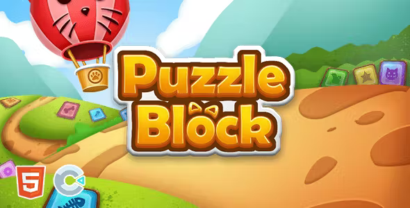 Puzzle Block – HTML5 Puzzle Game (Construct 3)