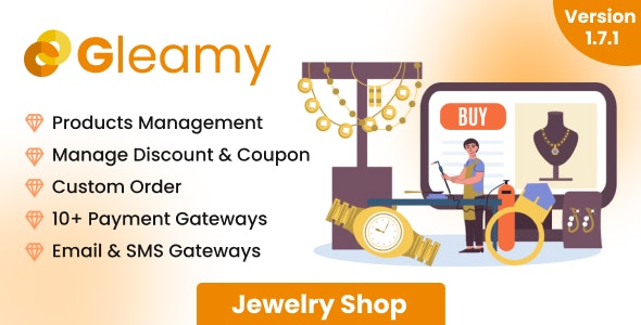 Gleamy – Exquisite Jewelry Store